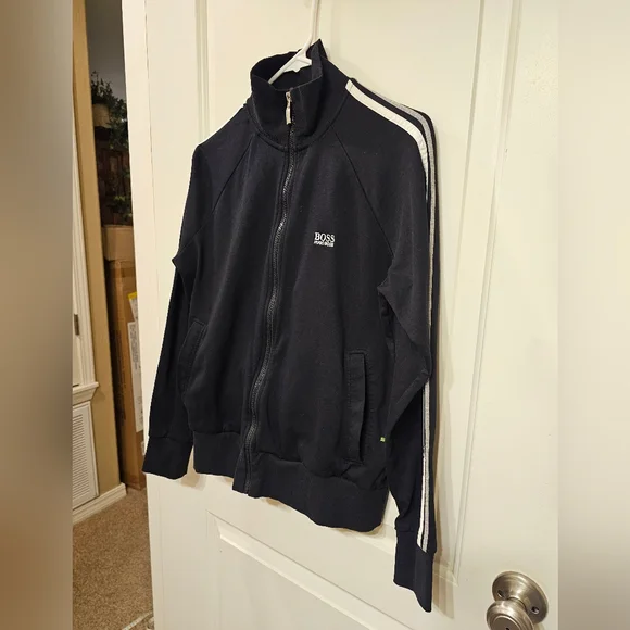 HUGO BOSS Track Suit (Zip Jacket & Pants) Size Small